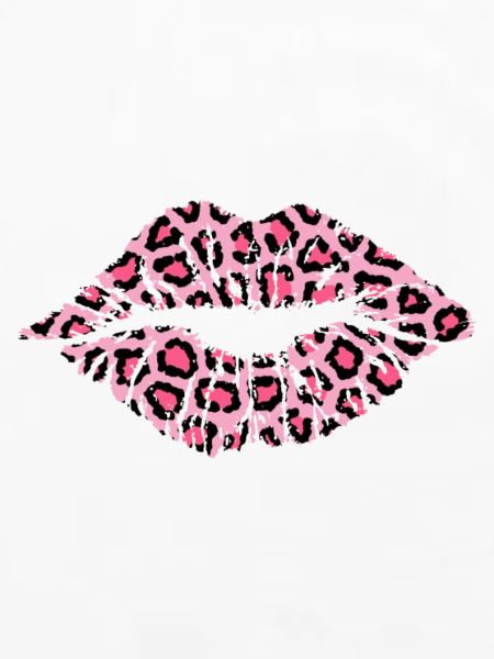 Lippen Leopard