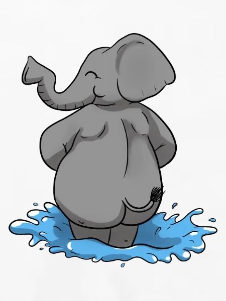 Elefant Wasser Elephant