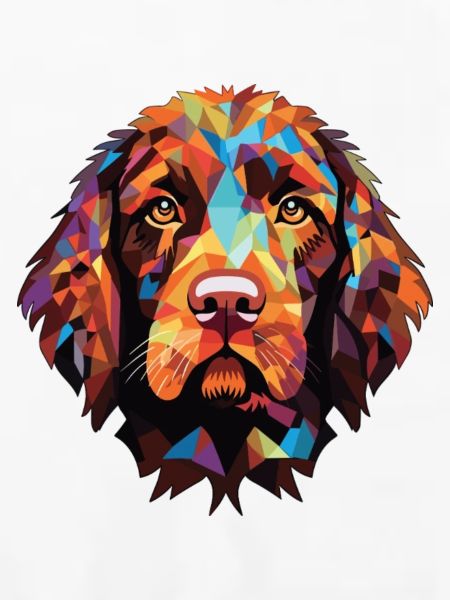 Pudelpointer Hunderasse Aquarell Illustration