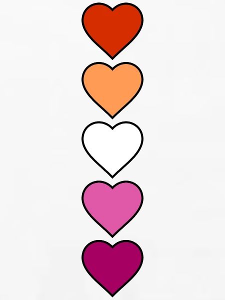 Lesbian Lesbian Hearts