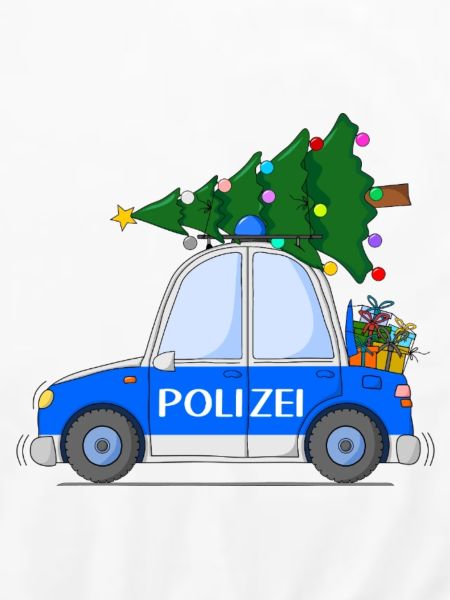 Polizeiauto Weihnachten