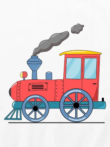 Children's train railway pink