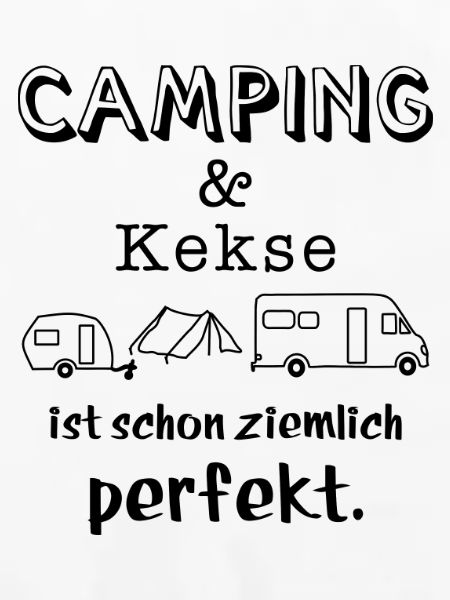 camping und kekse