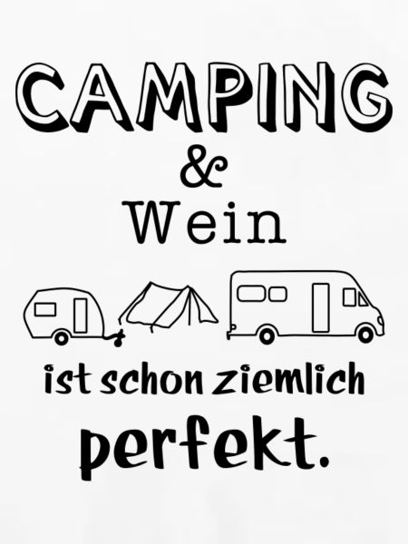 camping und wein