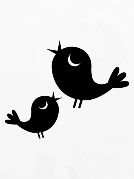Vögelchen beim Twittern