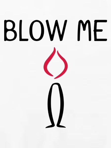 Blow me Kerze