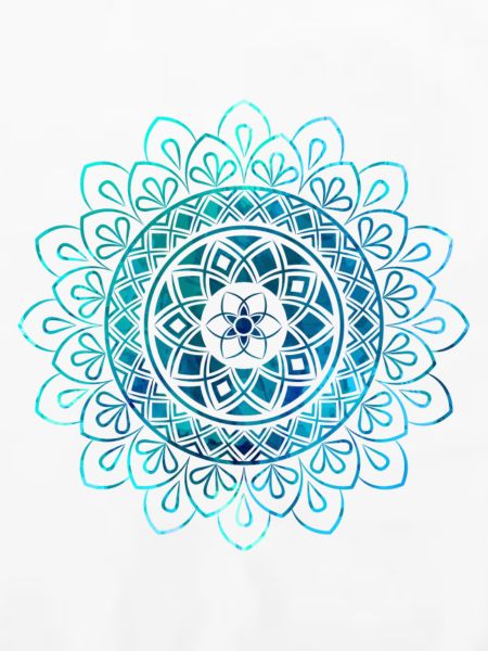 Mandala - Blau