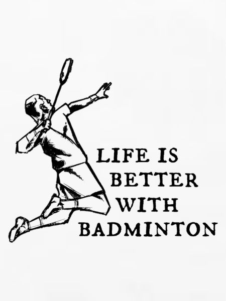 Badminton Badmintonspieler