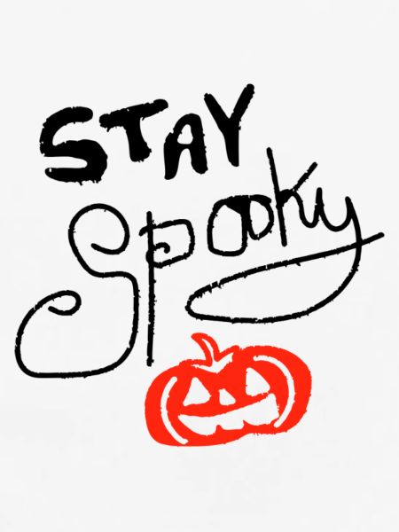 stay spooky Kürbis