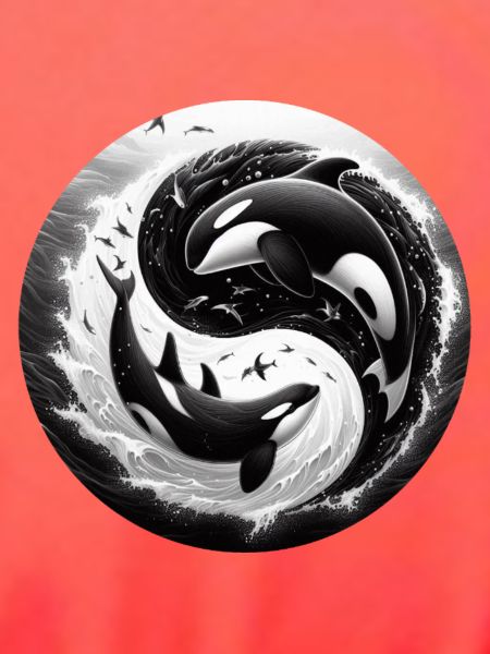Yin und Yang Orca