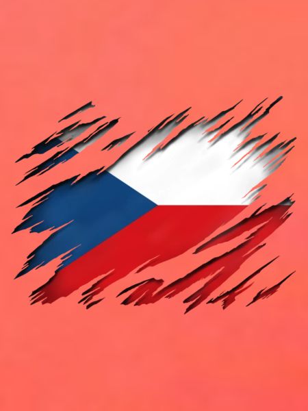 Tschechische Flagge
