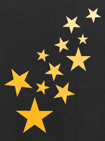 Stern Sternchen Muster Sternenhimmel