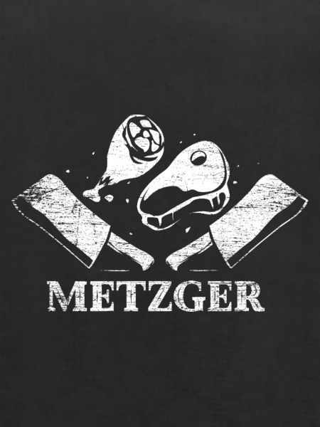 Schneidiger Metzger Handwerksberuf