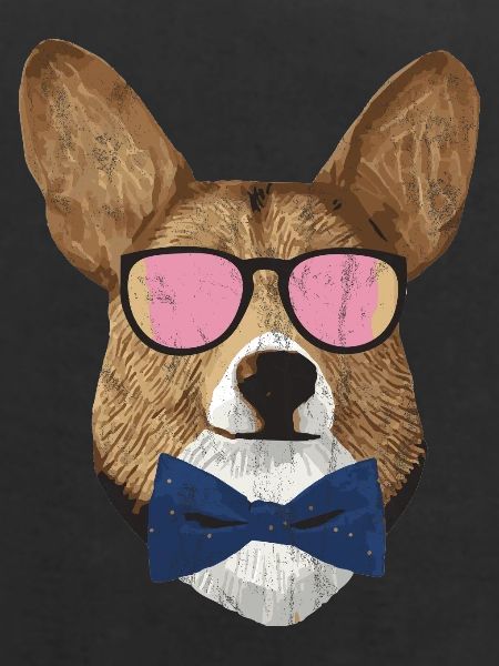 Corgi Hipster