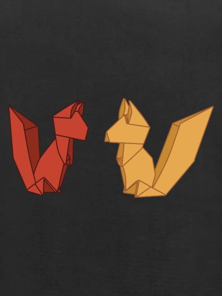 Flinker Origami Fuchs Faltkunst