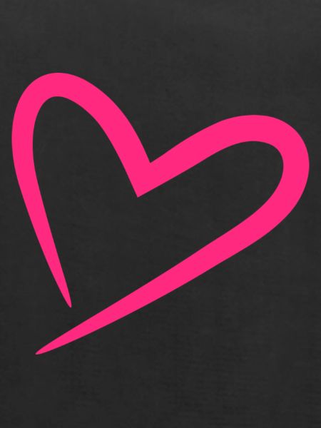 Herz in Rosa