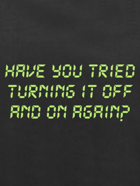 Turning off and on