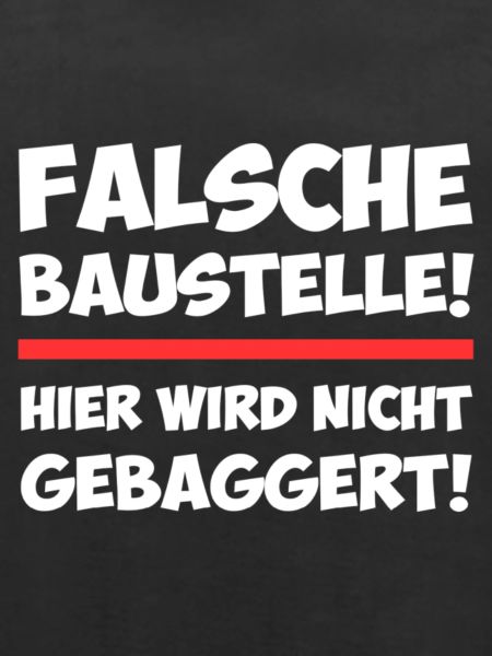 Falsche Baustelle