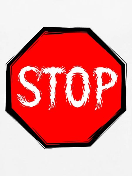 Stop Schild Vektor