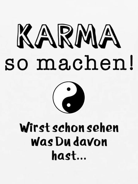 karma so machen