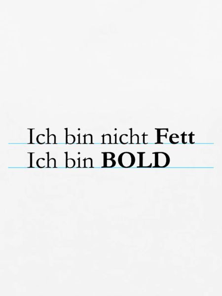 ich bin bold