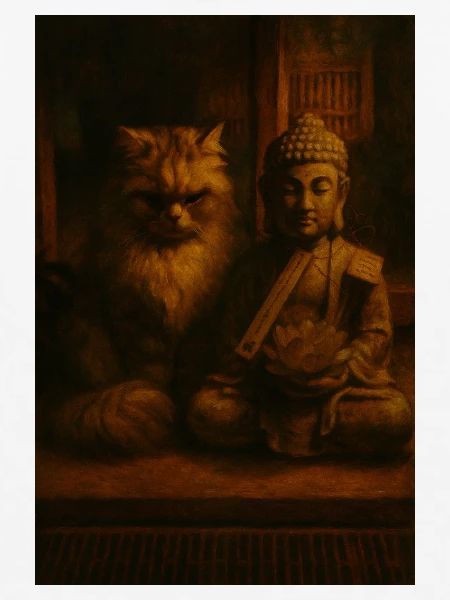 Buddha Cat