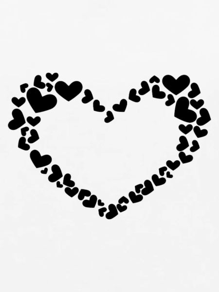 Herz Design mit Herzchen