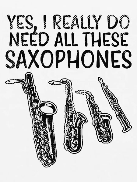 Saxophone Arten