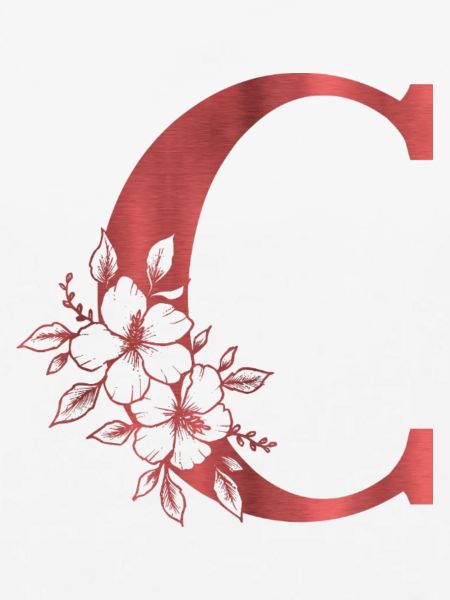 C Monogramm Buchstabe