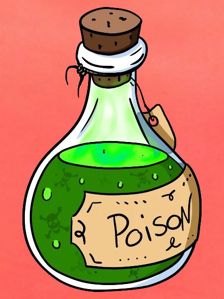 Gift Flasche