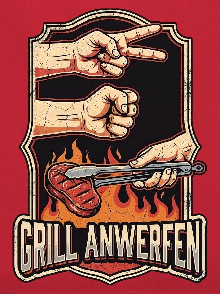 Schere Stein Grillen