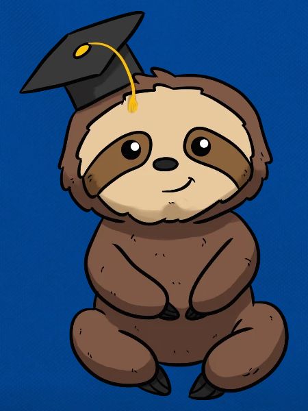 Graduation Sloth
