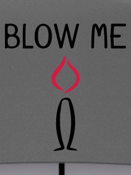 Blow me Kerze