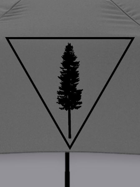 Tree in a triangle