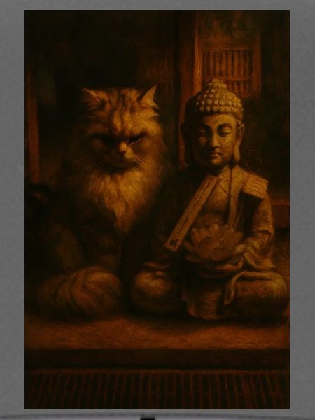 Buddha Cat