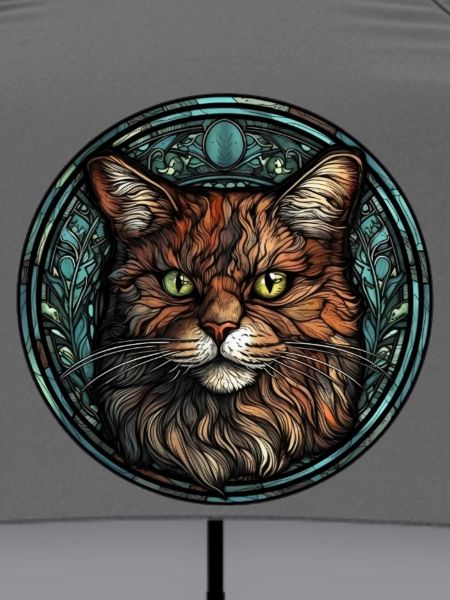 Manx Cat Breed Aquarellglas
