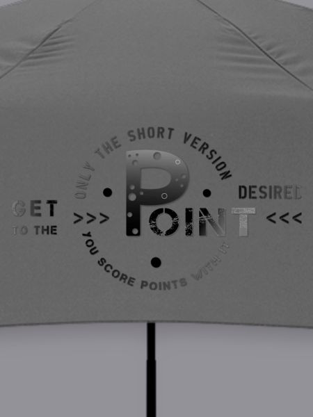 get to the point
