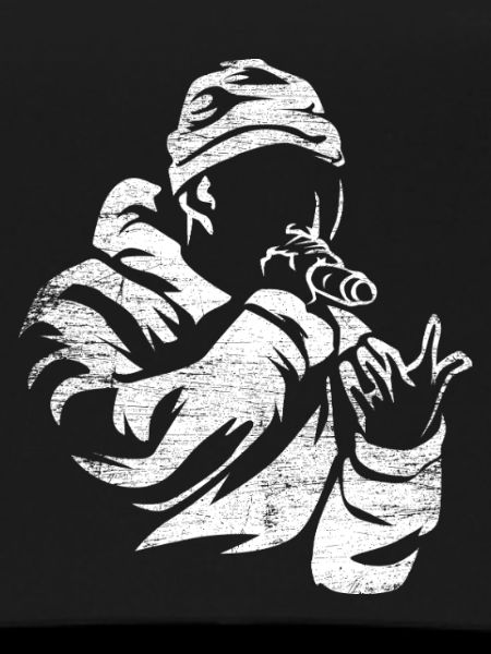 Rotziger Rapper Mikrofonbattle