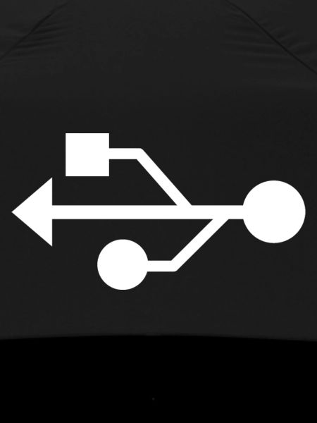 USB Symbol Minimaldesign