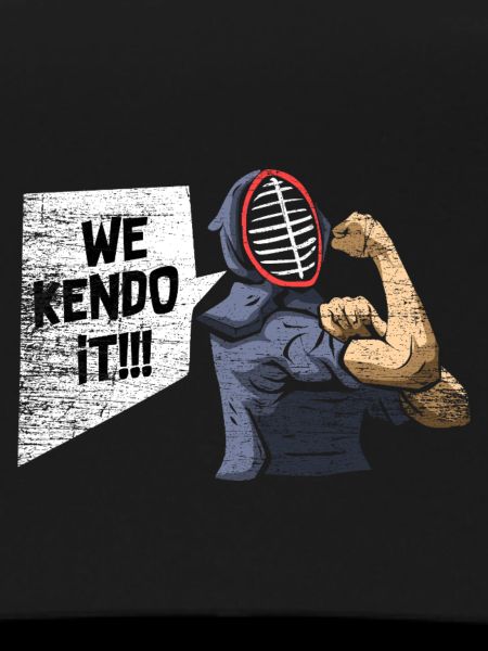 Disziplinierter Kendo Schwertkampf