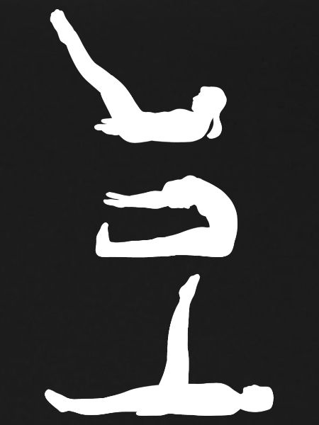 Geschmeidige Pilates Bodenmatte