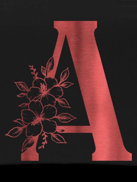 A Monogramm Buchstabe