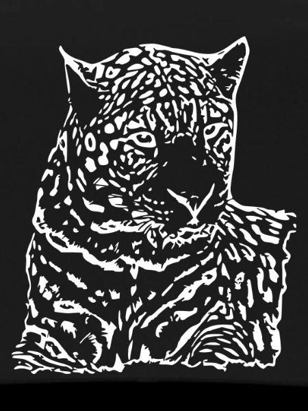 leopard weiß