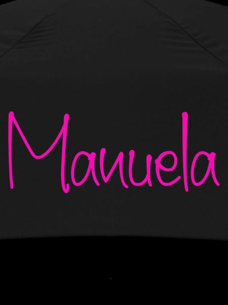 Manuela Handschrift Neon Pink