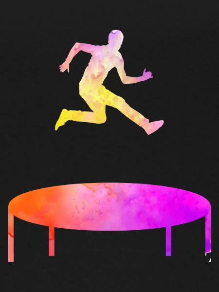 Trampolinspringer Trampolin Trampolin Trampolinspr