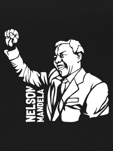 Charismatischer Mandela Freiheitskampf
