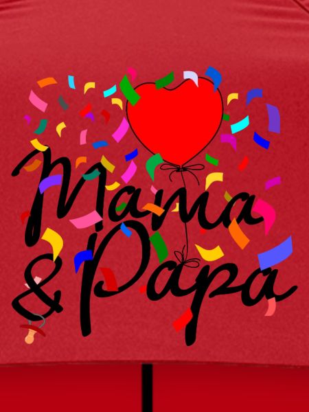 Mama und Papa Konfetti