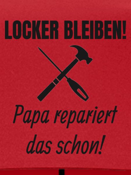 Papa Handwerker Spruch