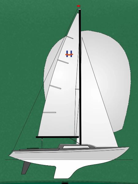 H Boot Riss