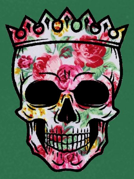 Flower Skull